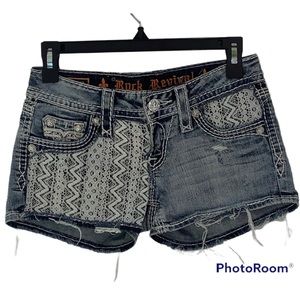 Rock Revival Shorts Size 24 Worn Once